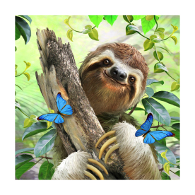 Cute Sloth Wooden Jigsaw Puzzle - aimpuzzle